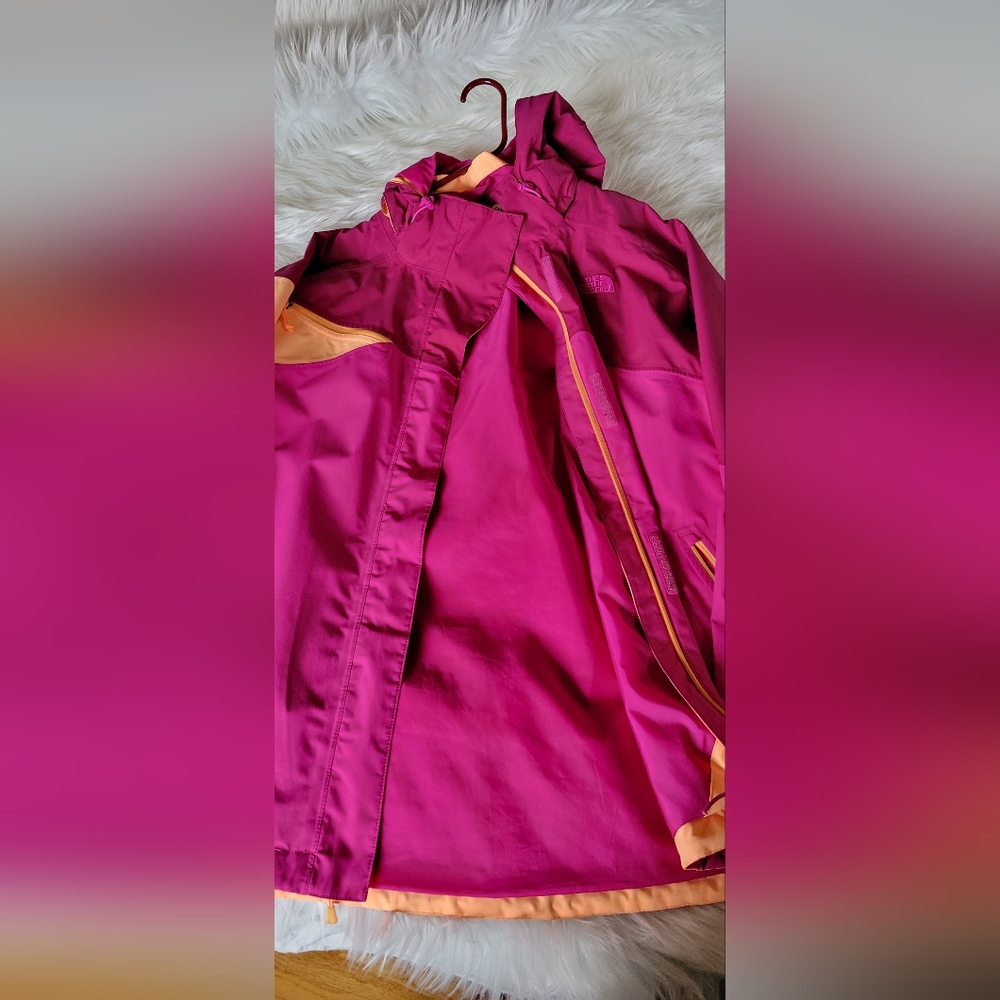 North face winter jacket triclimate, two pieces